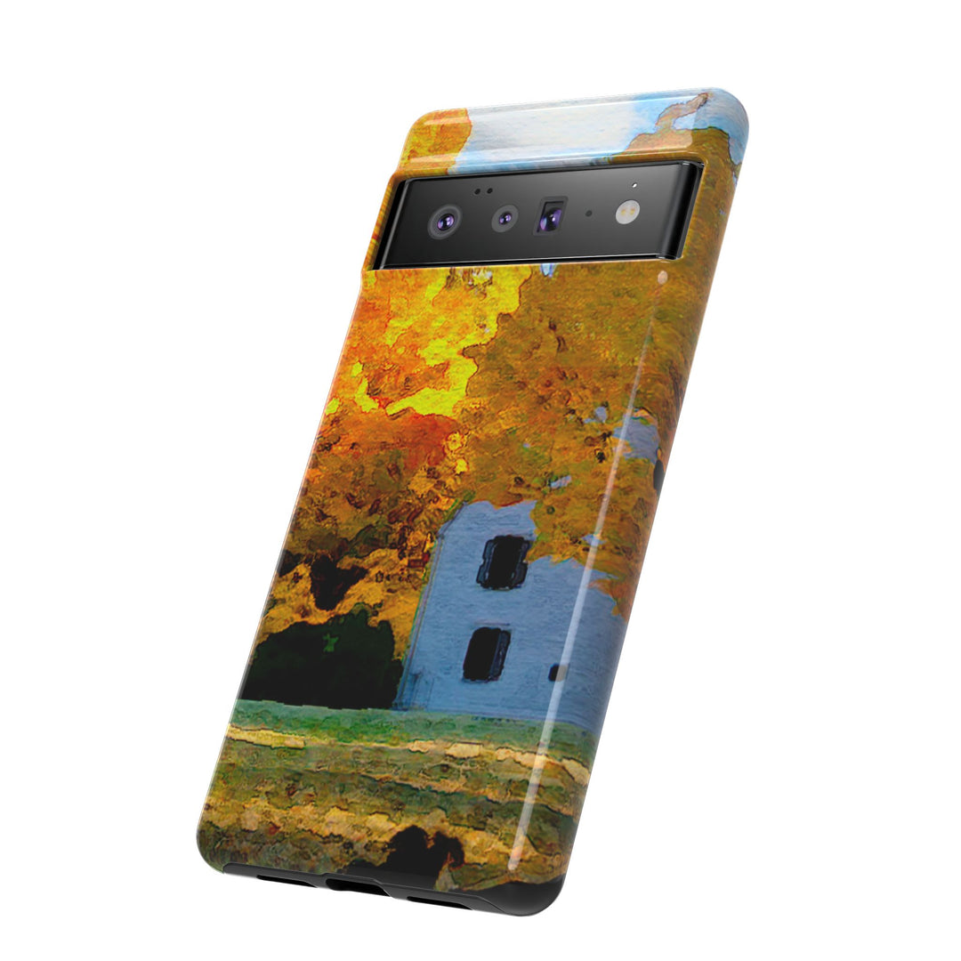 Impact Resistant, Fall Leaves Watercolor, Cute Phone Cases for Samsung S24, S23, S22, S21, IPhone 15 pro Iphone 14 pro Iphone 13 IPhone 12 Iphone 11 - Studio40ParkLane