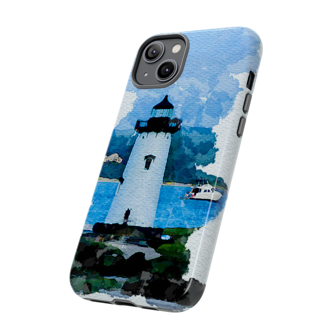 Cool IPhone Case | Summer Lighthouse, iPhone 15 Case | iPhone 15 Pro Case, Iphone 14 Case, Iphone 14 Pro Max Case, Protective Iphone Case