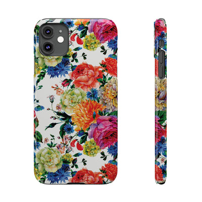 Slim Spring Flowers Gift for Her Cute Phone Cases for Iphone 16 Pro Max | iPhone 15 Case | iPhone 15 Pro Max Case, Iphone 14, 13, 12, 11, 10, 8, 7 - Studio40ParkLane