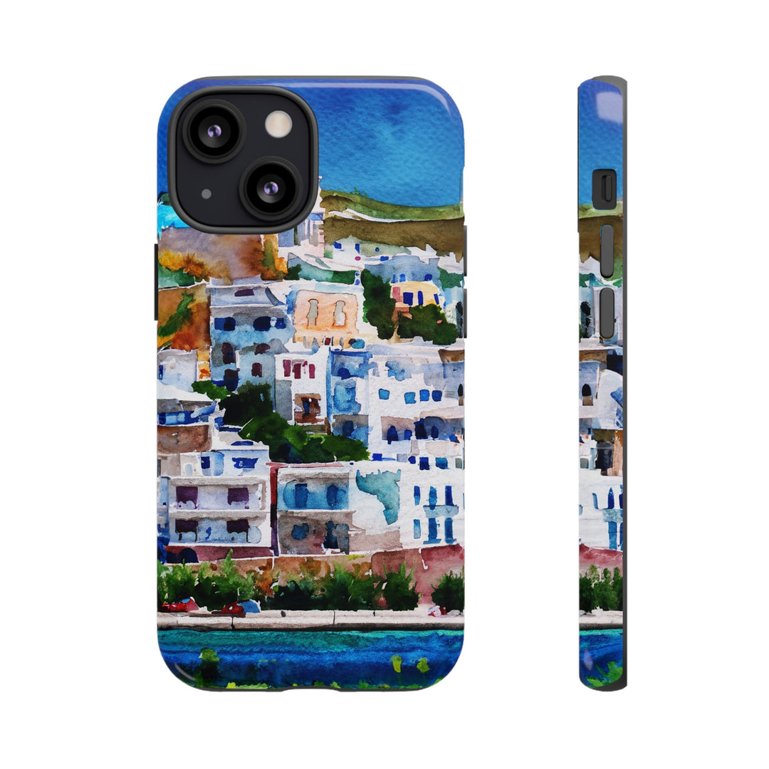 Impact Resistant, Greece House, Cute Phone Cases for Samsung S24, S23, S22, S21, IPhone 15 pro Iphone 14 pro Iphone 13 IPhone 12 Iphone 11 - Studio40ParkLane