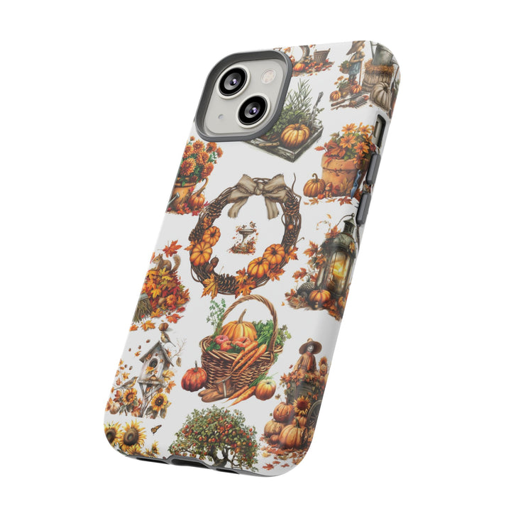 Impact Resistant, Fall Leaves Collage, Cute Phone Cases for Samsung S24, S23, S22, S21, IPhone 15 pro Iphone 14 pro Iphone 13 IPhone 12 Iphone 11 - Studio40ParkLane