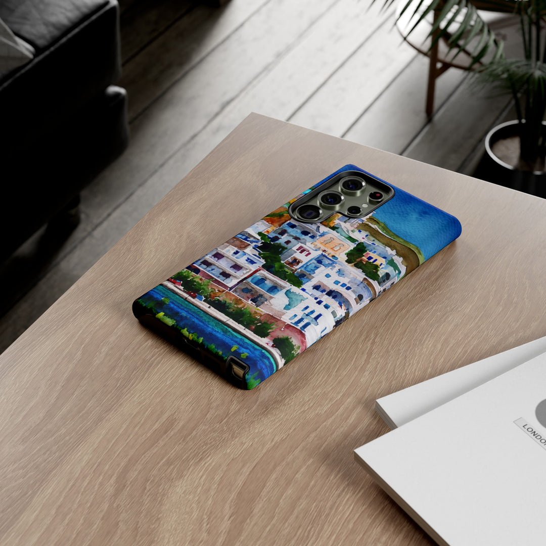 Impact Resistant, Greece House, Cute Phone Cases for Samsung S24, S23, S22, S21, IPhone 15 pro Iphone 14 pro Iphone 13 IPhone 12 Iphone 11 - Studio40ParkLane
