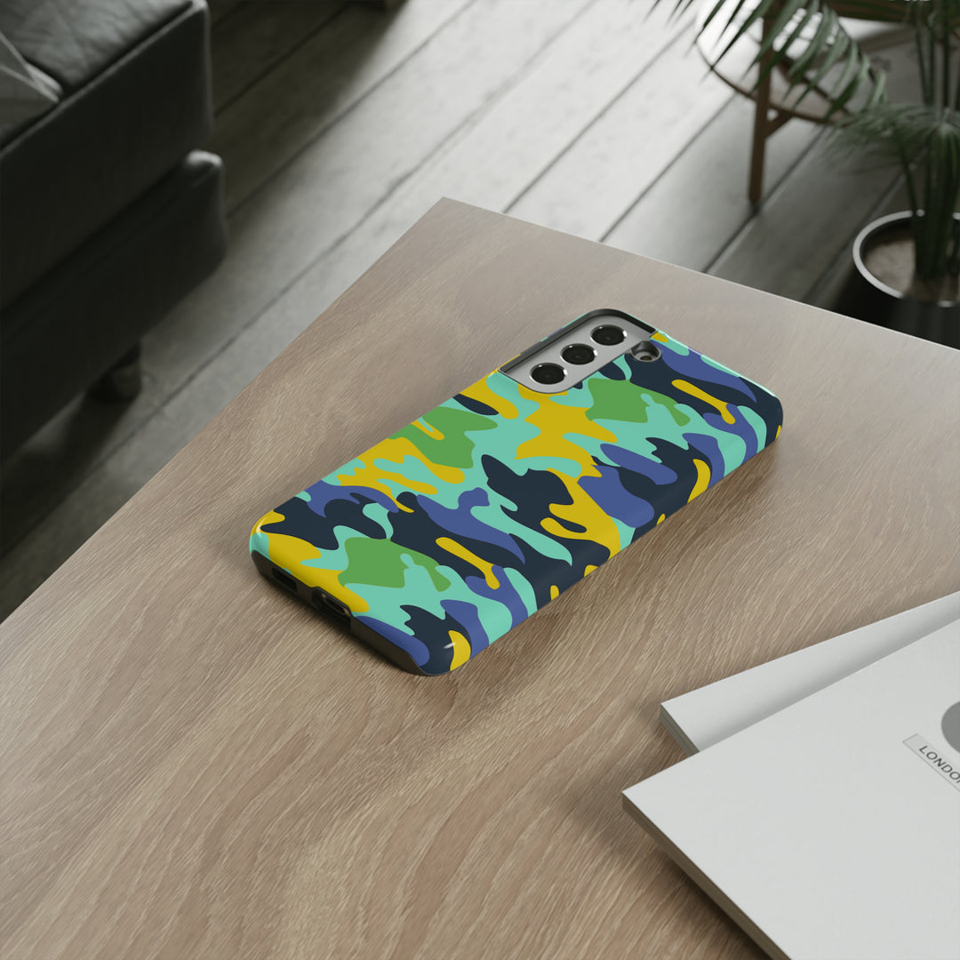 Cute Phone Cases | Aesthetic Phone Cases | For Galaxy S23, S22, S21, S20 | Late Spring Camouflage, Protective Phone Case - Studio40ParkLane