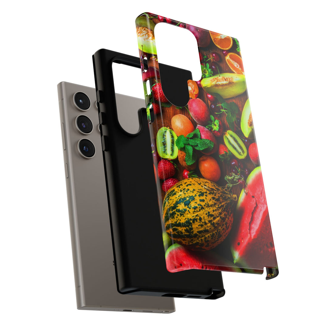 Fall Fruit Collage Cute Phone Case for, Samsung Galaxy S24, S23, S22, S21, IPhone 16 Case | Iphone 15, Iphone 14, IPhone 13 Case Mom Dad Gift - Studio40ParkLane