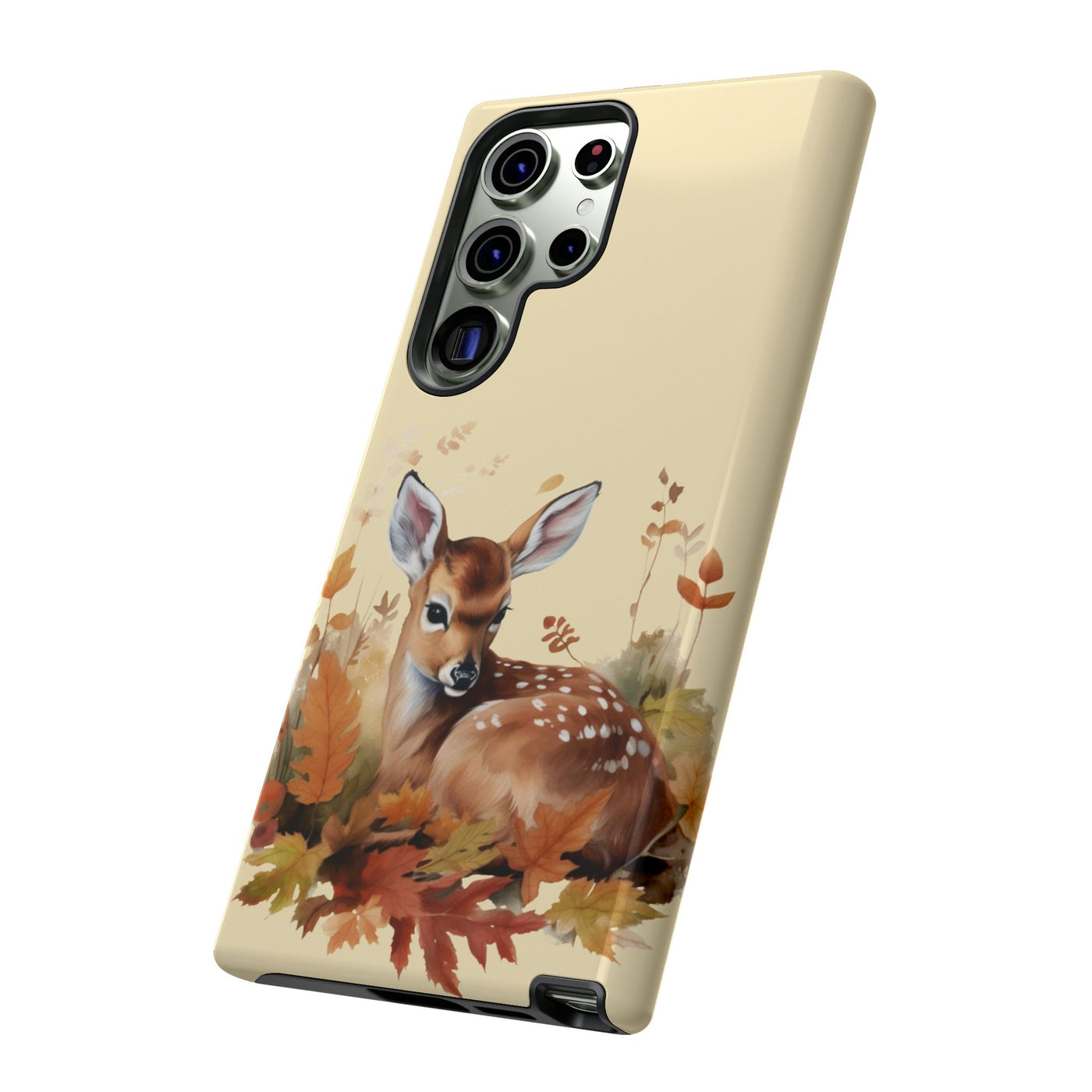 Autumn Fall Deer Gift for Her Cute Phone Case for, Samsung Galaxy S24, S23, S22, S21, IPhone 16 Case | Iphone 15, Iphone 14, IPhone 13 Case