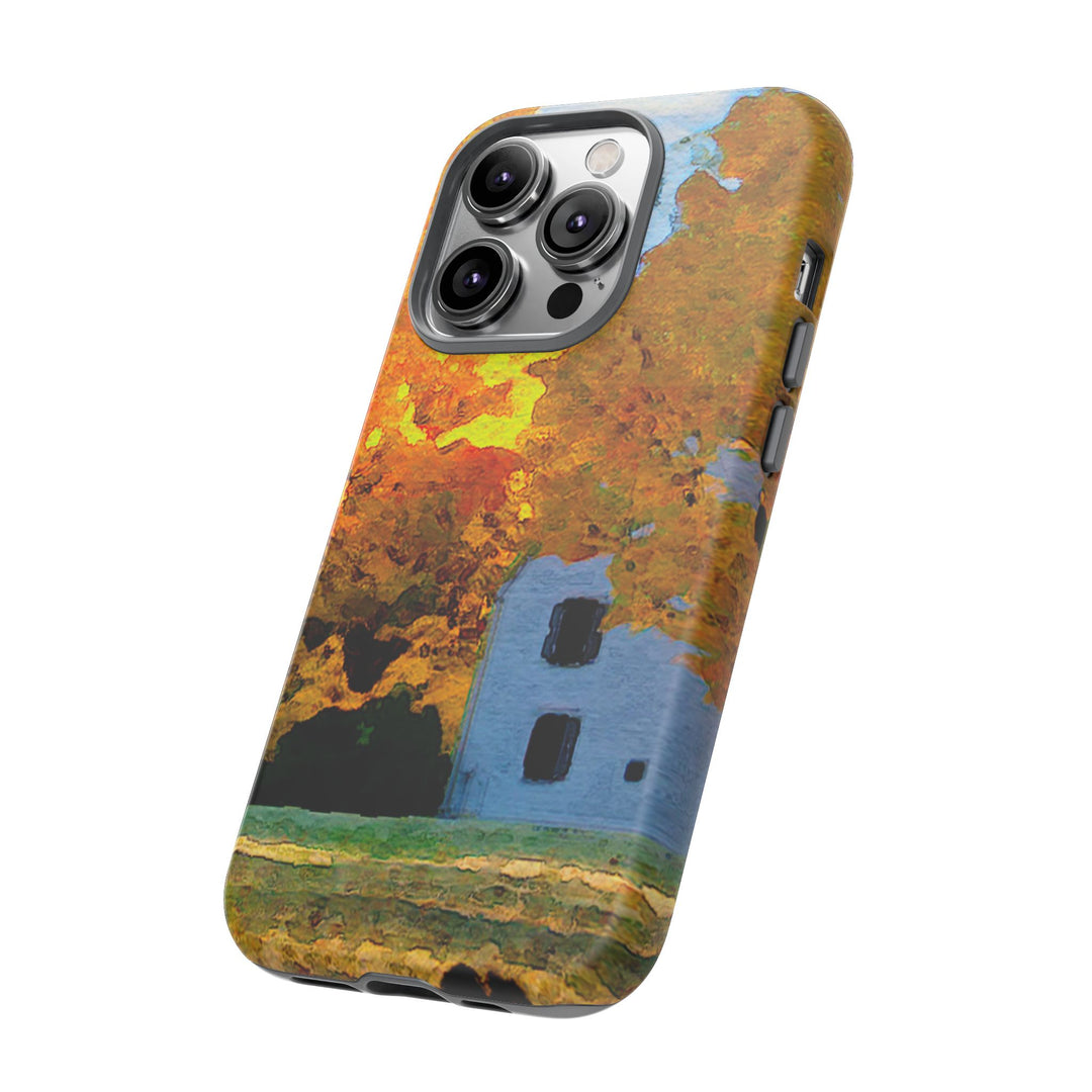 Impact Resistant, Fall Leaves Watercolor, Cute Phone Cases for Samsung S24, S23, S22, S21, IPhone 15 pro Iphone 14 pro Iphone 13 IPhone 12 Iphone 11 - Studio40ParkLane