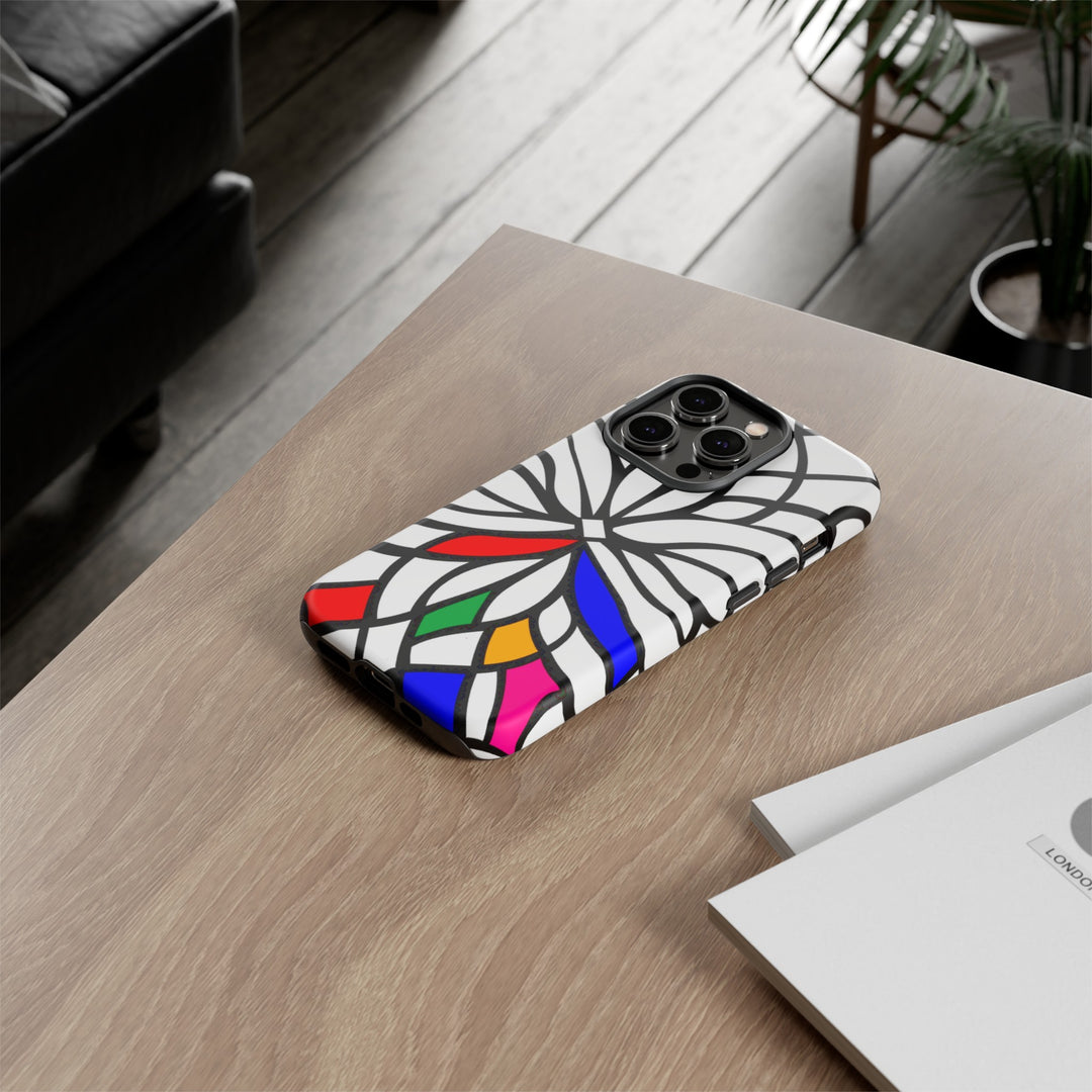 Impact Resistant, Colored Mosaic, Cute Phone Cases for Samsung S24, S23, S22, S21, IPhone 15 pro Iphone 14 pro Iphone 13 IPhone 12 Iphone 11 - Studio40ParkLane