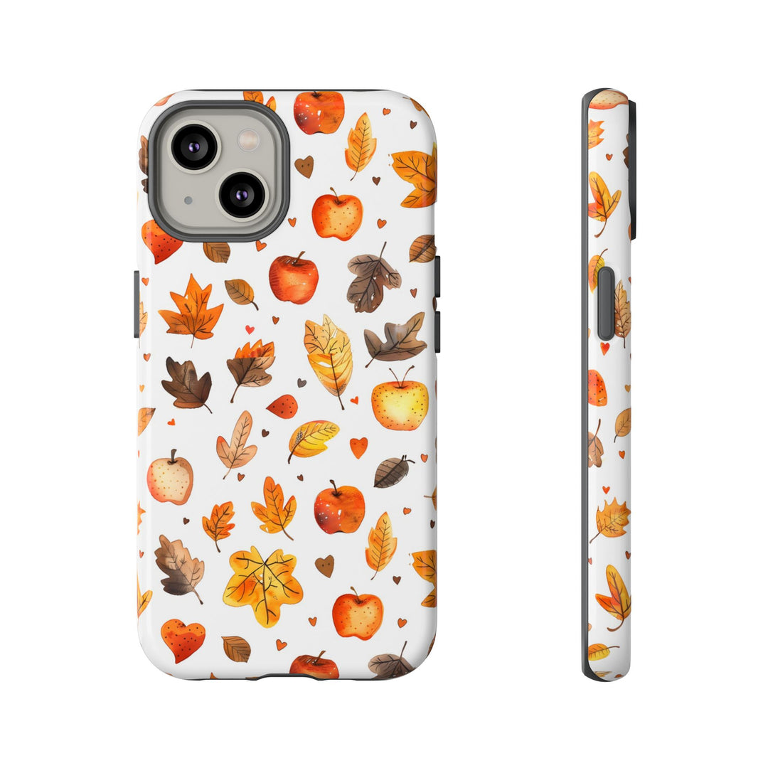 Autumn Fall Leaves Gift for Her Cute Phone Case for, Samsung Galaxy S24, S23, S22, S21, IPhone 16 Case | Iphone 15, Iphone 14, IPhone 13 Case - Studio40ParkLane