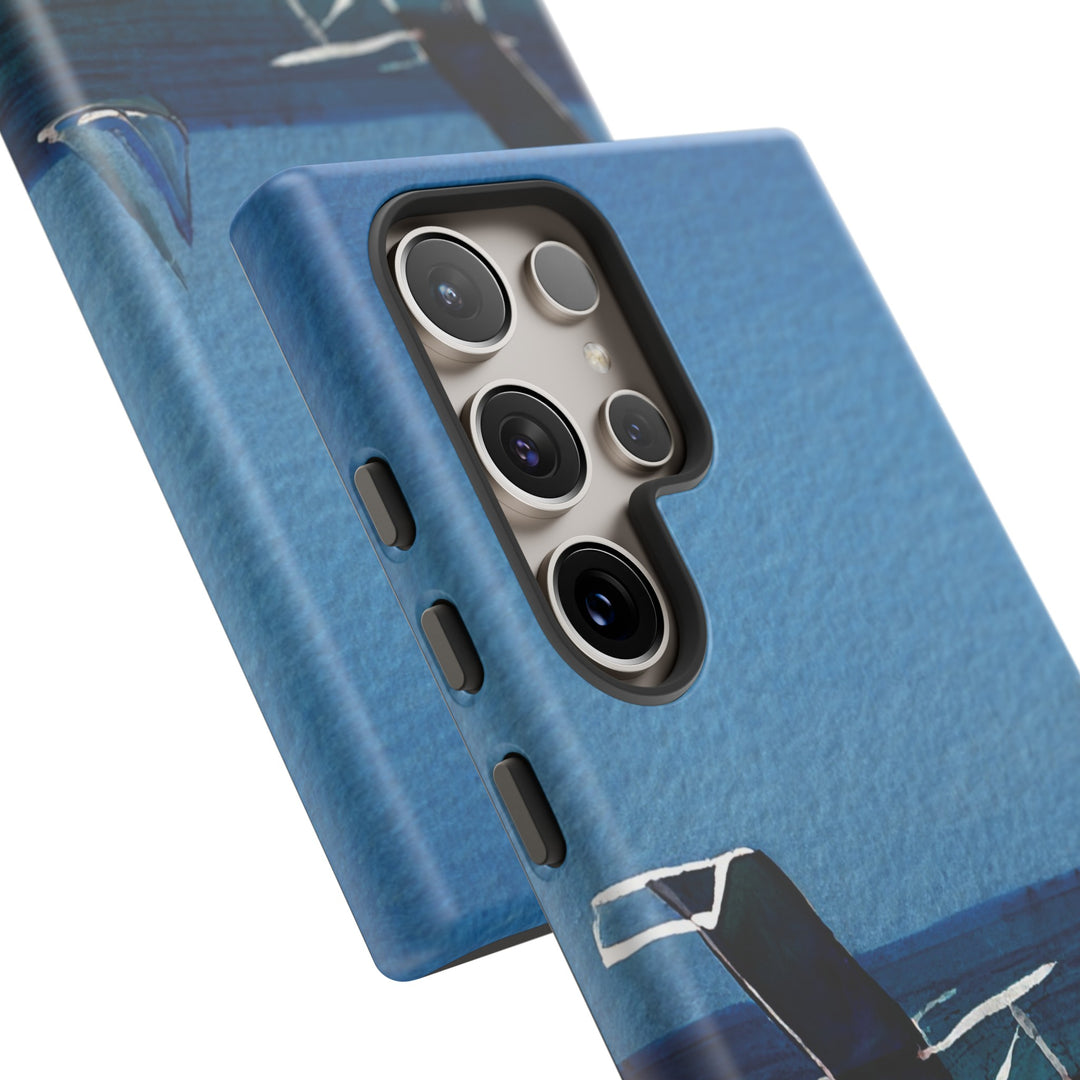 Cute Samsung Case | Cool Iphone Case | Summer Blue Beach Chair, Samsung S24, S23, S22, S21, IPhone 15 Case | Iphone 14 Case, Iphone 13 Case - Studio40ParkLane
