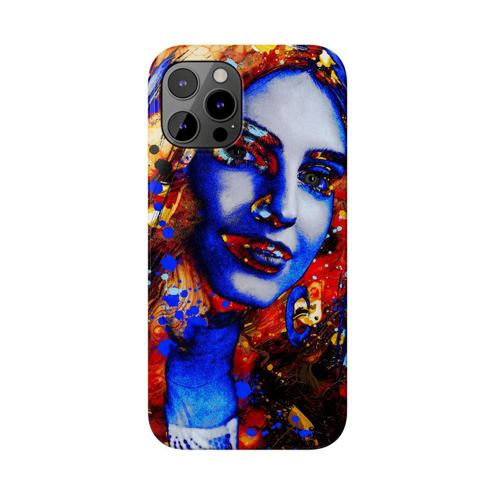 Slim Cute Phone Cases for Iphone - | iPhone 15 Case | iPhone 15 Pro Max Case, Iphone 14 Case, Iphone 14 Pro Max, Iphone 13, Marble Splash Face - Studio40ParkLane