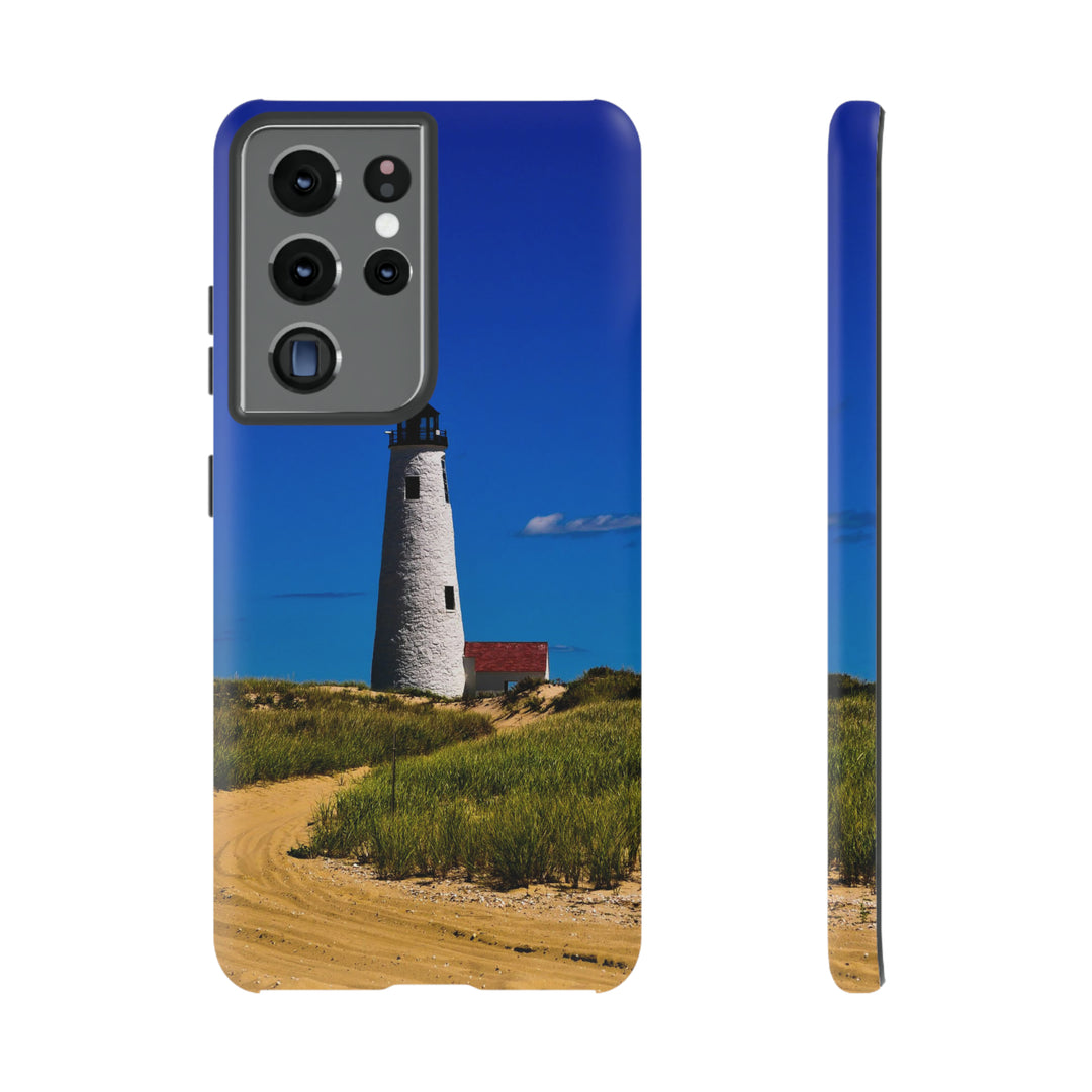 Cute Samsung Phone Case | Aesthetic Samsung Phone Case | Lighthouse Beach | Galaxy S23, S22, S21, S20 | Luxury Double Layer | Cool - Studio40ParkLane