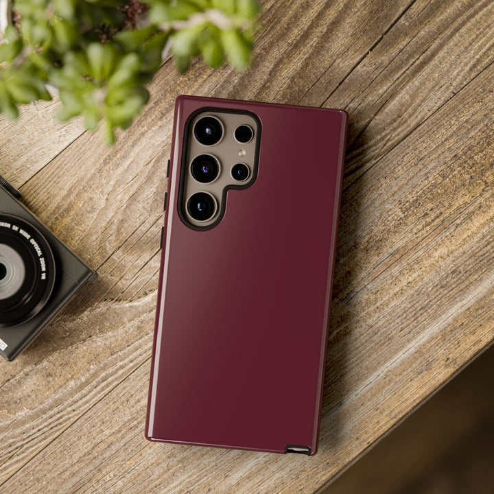 Premium Tough Burgundy Maroon Red Gift for Her Cute Phone Cases for Samsung S25 S24, S23, S22, S21, Iphone, 16, 15, 14, 13 Pro Max Ultra - Studio40ParkLane