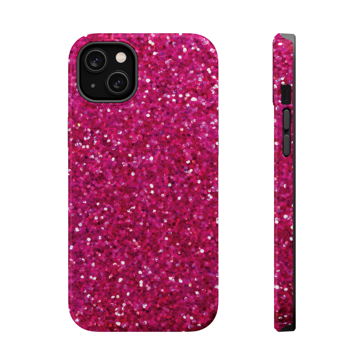 Non Glitter Pink Color Composition Magsafe Cute Phone Case for Iphone Gift for Her,  | iPhone 15 Case | iPhone 15 Pro Max Case, Iphone 14, Iphone 14 Pro Max, Iphone 13, Iphone 16