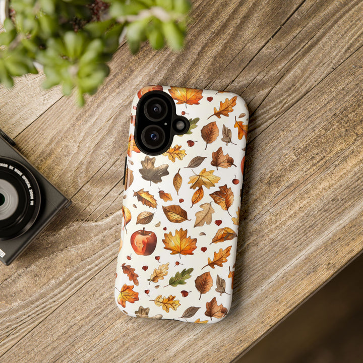 Autumn Fall Leaves Gift for Her Cute Phone Case for, Samsung Galaxy S24, S23, S22, S21, IPhone 16 Case | Iphone 15, Iphone 14, IPhone 13 Case - Studio40ParkLane