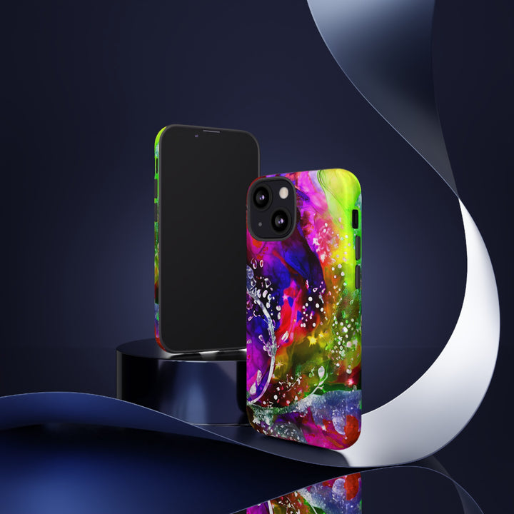 Impact Resistant, Multi Color Marble, Cute Phone Cases for Samsung S24, S23, S22, S21, IPhone 15 pro Iphone 14 pro Iphone 13 IPhone 12 Iphone 11 - Studio40ParkLane