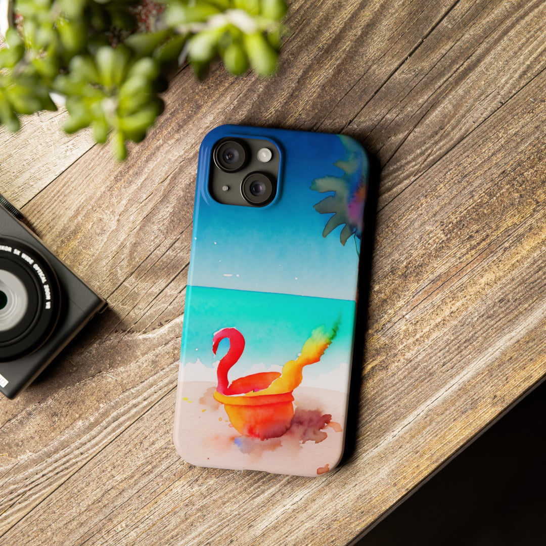Slim Cute Phone Cases for Iphone - | iPhone 15 Case | iPhone 15 Pro Max Case, Iphone 14 Case, Iphone 14 Pro Max, Iphone 13, Summer Beach Bucket - Studio40ParkLane