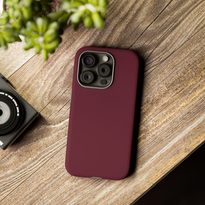 Premium Tough Burgundy Maroon Red Gift for Her Cute Phone Cases for Samsung S25 S24, S23, S22, S21, Iphone, 16, 15, 14, 13 Pro Max Ultra - Studio40ParkLane