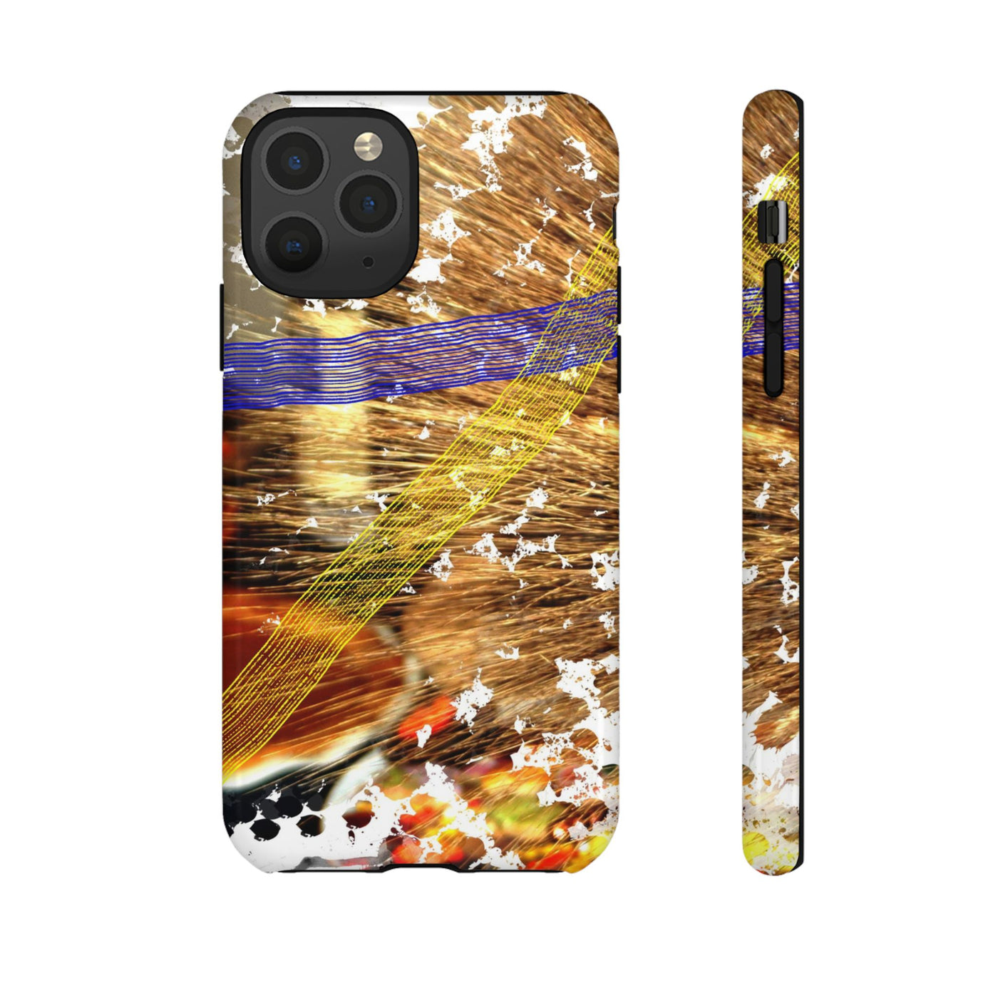 Impact Resistant, Pecan Pie Abstract, Cute Phone Cases for Samsung S24, S23, S22, S21, IPhone 15 pro Iphone 14 pro Iphone 13 IPhone 12 Iphone 11