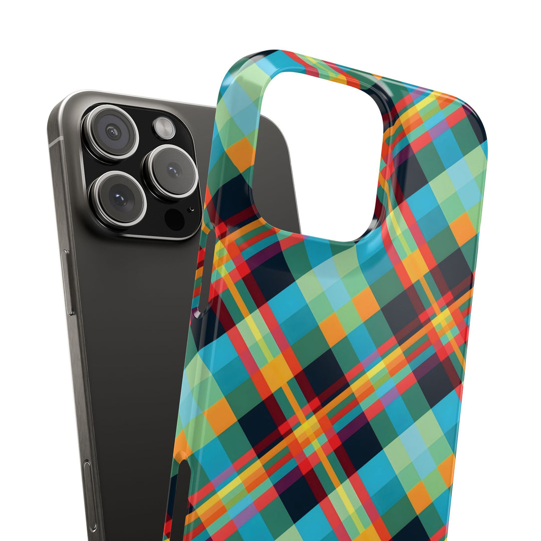 Slim Checkered Plaid Gift for Her Cute Phone Cases for Iphone 16 Pro Max | iPhone 15 Case | iPhone 15 Pro Max Case, Iphone 14, 13, 12, 11, 10, 8, 7 - Studio40ParkLane