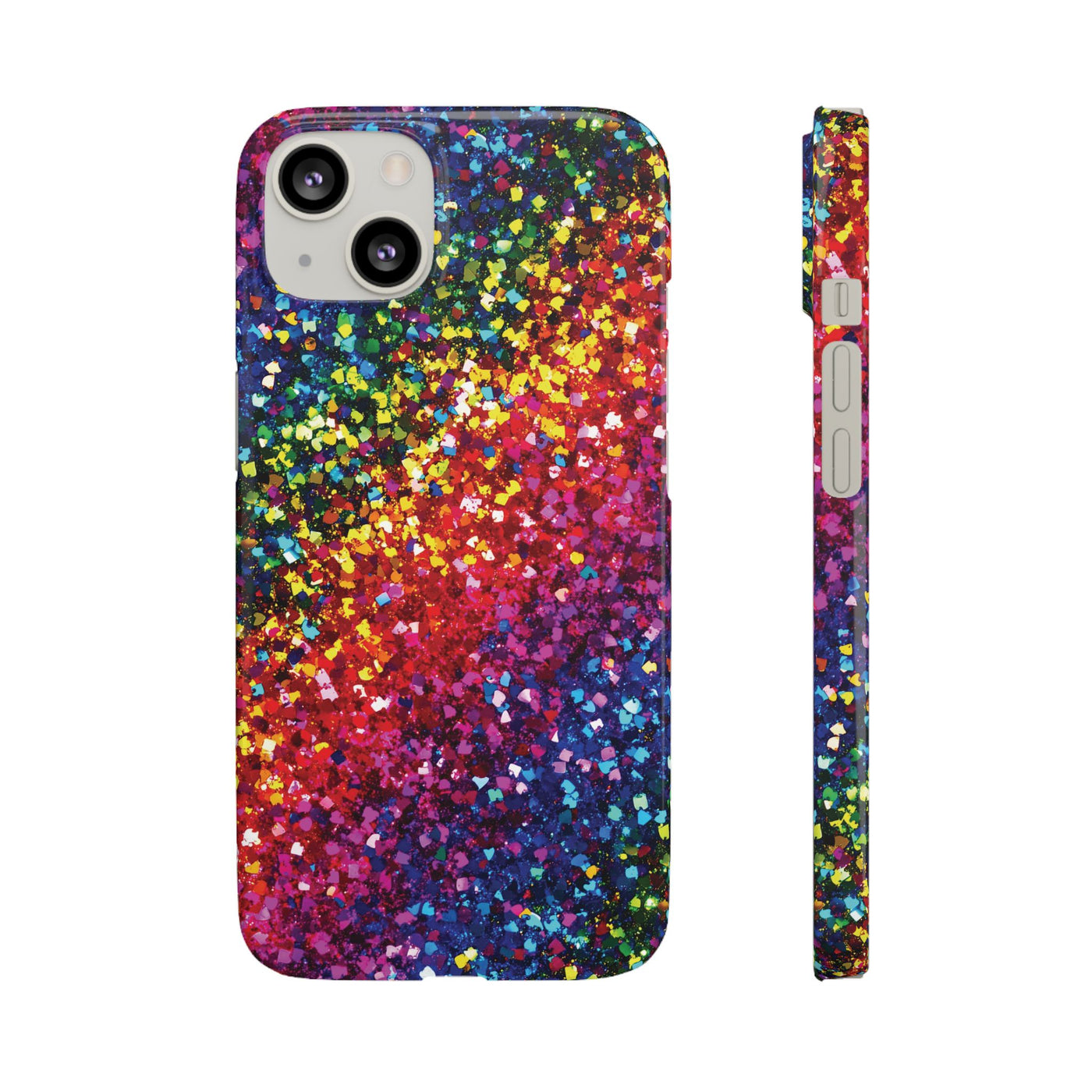 Snap Non-Glitter Muted Color Play on "Faux" Glitter Effect Cute Phone Cases for Samsung and Iphone, 16, 15, 14, S24, S23, S22, S21, S20, Plus and Ultra