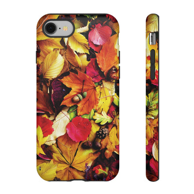 Aesthetic Tough Fall Leaves Foliage Premium Phone Case - For iPhone 17 Pro Max iPhone 16 Pro iPhone 15 Iphone 14 Plus 13 Pro 12 11 10 XR - Studio40ParkLane