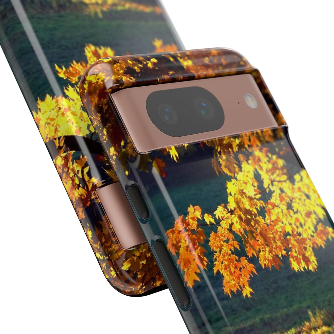 Impact Resistant, Fall Leaves Collage, Cute Phone Cases for Samsung S24, S23, S22, S21, IPhone 15 pro Iphone 14 pro Iphone 13 IPhone 12 Iphone 11 - Studio40ParkLane