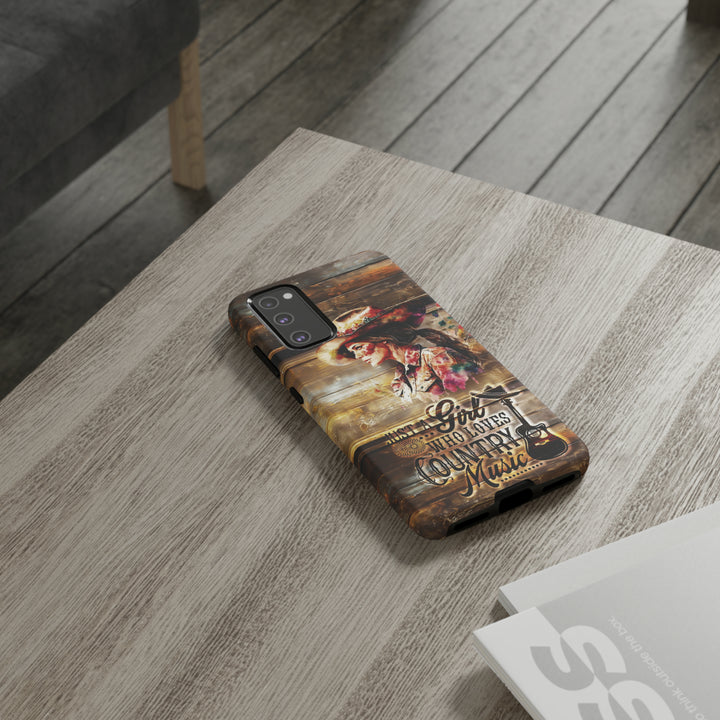 Cute Samsung Phone Case | Aesthetic Samsung Phone Case | Galaxy S23, S22, S21, S20 | Country Music Girl, Protective Phone Case - Studio40ParkLane