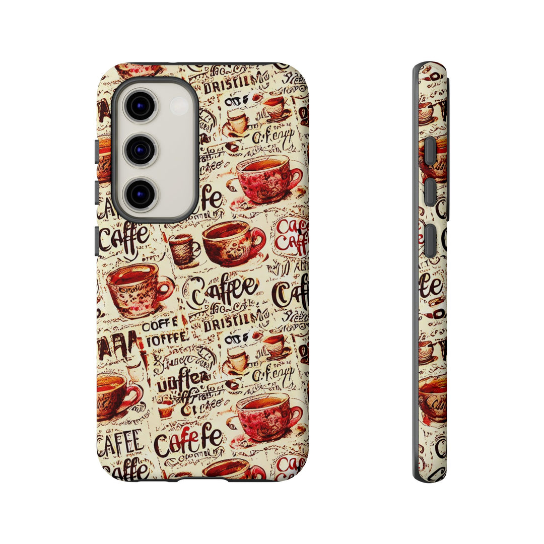 Impact Resistant, Paris Bistro Cafe, Cute Phone Cases for Samsung S24, S23, S22, S21, IPhone 15 pro Iphone 14 pro Iphone 13 IPhone 12 Iphone 11 - Studio40ParkLane