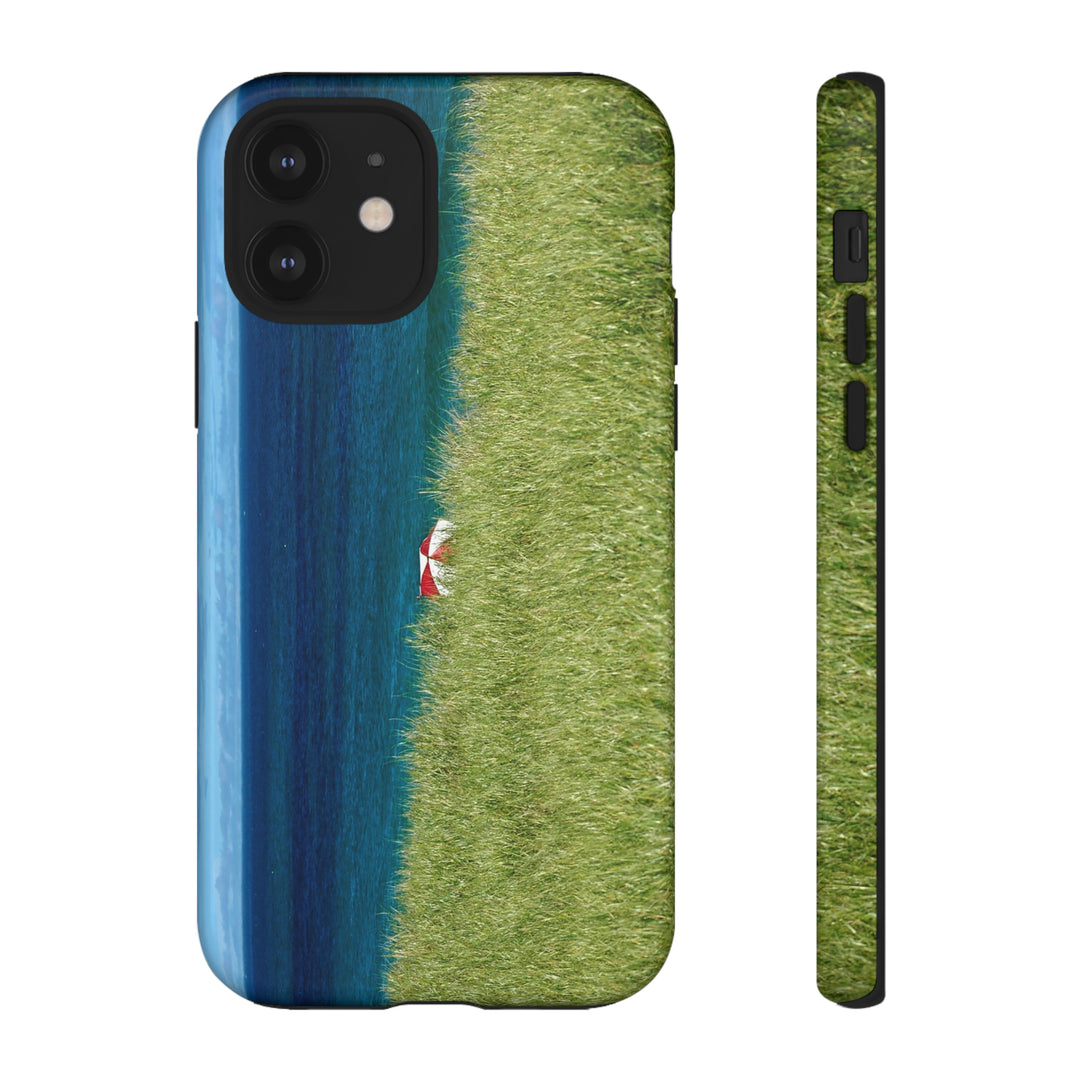 Cute IPhone Case | iPhone 15 Case | iPhone 15 Pro Max Case, Iphone 14 Case, Iphone 14 Pro Max Case IPhone Case for Art Lovers - Beach Parasol - Studio40ParkLane