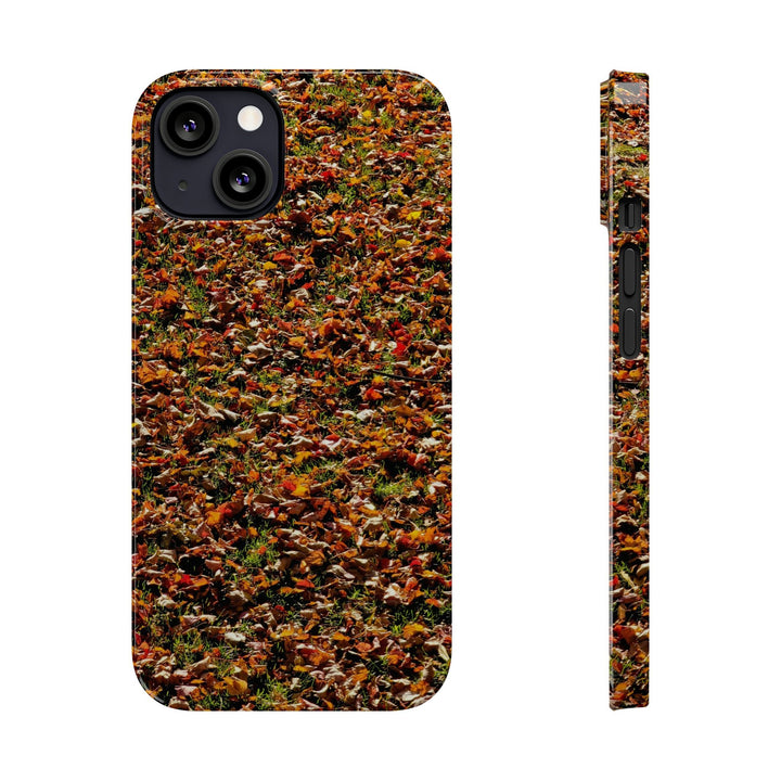 Slim Cute Phone Cases for Iphone - | iPhone 15 Case | iPhone 15 Pro Max Case, Iphone 14 Case, Iphone 14 Pro Max, Iphone 13, New England Fall Leaves - Studio40ParkLane