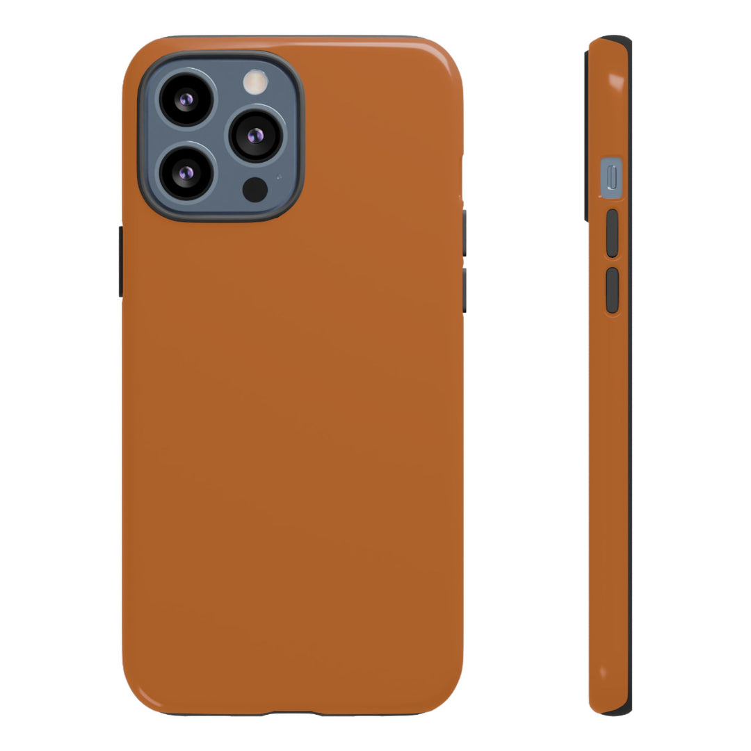 Premium Tough Rusty Brown Orange Gift for Her Cute Phone Cases for Samsung S25 S24, S23, S22, S21, Iphone, 16, 15, 14, 13 Pro Max Ultra - Studio40ParkLane