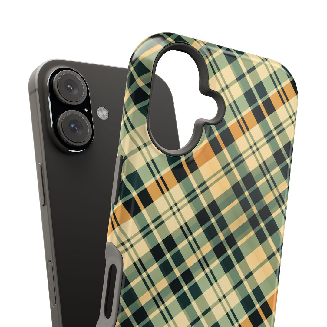 Checkered Plaid Magsafe Gift for Her Cute Phone Case for Iphone, | iPhone 16 | iPhone 15 Pro Max, Iphone 14 Pro Max, 13 12 11 10 9 8 7 - Studio40ParkLane