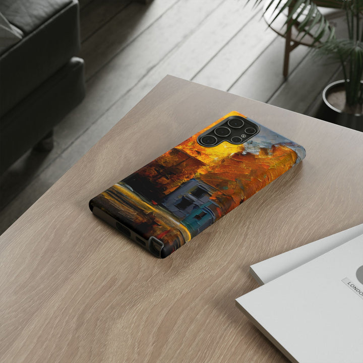 Impact Resistant, Fall Leaves Oil Painting, Cute Phone Cases for Samsung S24, S23, S22, S21, IPhone 15 pro Iphone 14 pro Iphone 13 IPhone 12 Iphone 11 - Studio40ParkLane