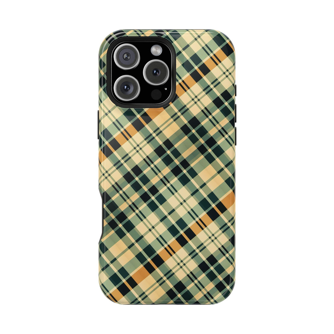 Checkered Plaid Magsafe Gift for Her Cute Phone Case for Iphone, | iPhone 16 | iPhone 15 Pro Max, Iphone 14 Pro Max, 13 12 11 10 9 8 7 - Studio40ParkLane