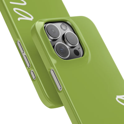 Personalized Initial Name Custom Slim Phone Cases for Iphone 16 Pro Max | iPhone 15 Case | iPhone 15 Pro Max Case, Iphone 14, 13, 12, 11, 10, 8, 7 - Studio40ParkLane