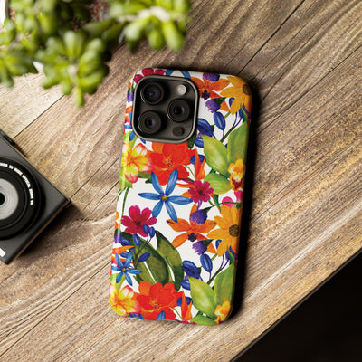 Premium Tough Spring Flowers Cute Phone Cases for Samsung S24, S23, S22, S21, S20, Plus and Ultra, Iphone 16 Pro Max,15, 14, 13, 12, 11, 10 - Studio40ParkLane