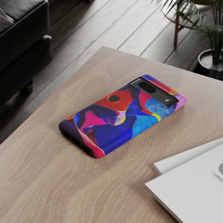 Impact Resistant, Abstract Shapes, Cute Phone Cases for Samsung S24, S23, S22, S21, IPhone 15 pro Iphone 14 pro Iphone 13 IPhone 12 Iphone 11 - Studio40ParkLane