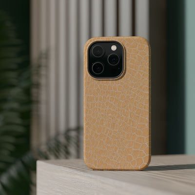 Non Leather Beige Color Pattern Magsafe Cute Phone Case for Iphone Gift for Her,  | iPhone 15 Case | iPhone 15 Pro Max Case, Iphone 14, Iphone 14 Pro Max, Iphone 13, Iphone 16