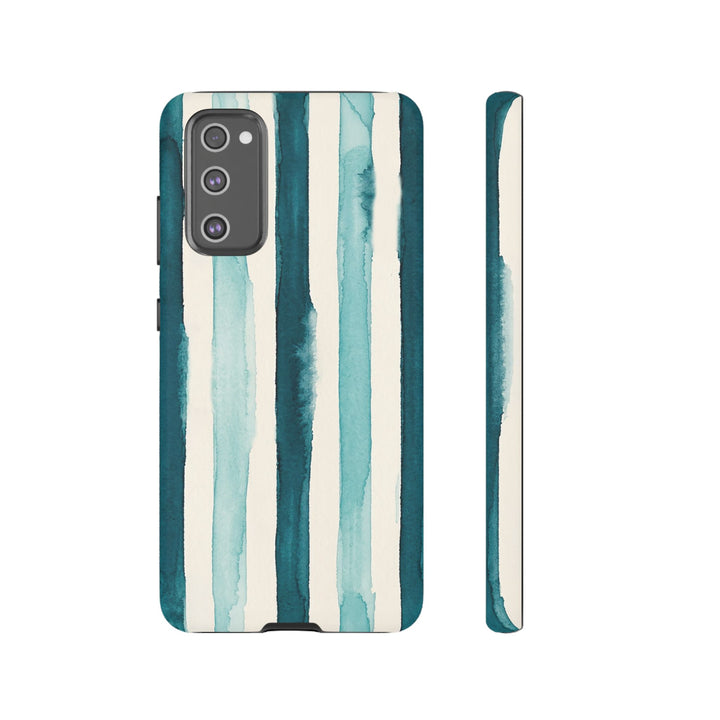 Tough Cute Green Stripes Phone Case, for IPhone 17 Pro Max | Iphone 17 Air, Iphone 16, IPhone 15, 14 13 12, Samsung Galaxy S26, S25, S24, S23