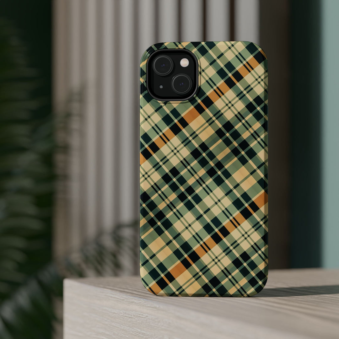 Checkered Plaid Magsafe Gift for Her Cute Phone Case for Iphone, | iPhone 16 | iPhone 15 Pro Max, Iphone 14 Pro Max, 13 12 11 10 9 8 7 - Studio40ParkLane