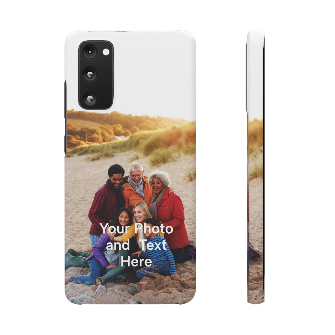 Snap Custom Personalized Family/Pet Cute Phone Cases for Samsung Galaxy S24, S23, S22, S21, S20, Plus, Ultra, Iphone 16, 15, 14, Pro and Max - Studio40ParkLane