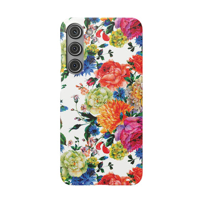 Snap Spring Flowers Cute Phone Cases for Samsung S24, S23, S22, S21, S20, Plus and Ultra, Iphone 16 Pro Max, Iphone 15, 14, 13, 12, 11, 10 - Studio40ParkLane