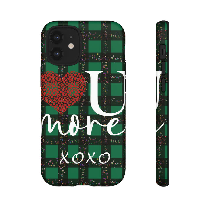 Cute IPhone Case | iPhone 15 Case | iPhone 15 Pro Max Case, Iphone 14 Case, Iphone 14 Pro Max Case IPhone Case for Art Lovers, Love You Green - Studio40ParkLane
