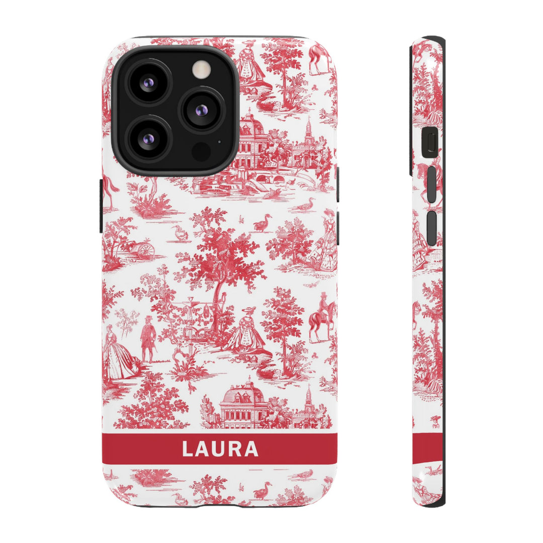 Premium Tough Personalized Initial Custom Gift Cute Phone Cases for Samsung Galaxy S24, S23, S22, S21 Plus, Ultra, Iphone 16, 15, 14 Pro Max - Studio40ParkLane
