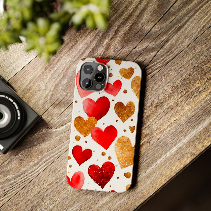 Slim Valentine Love Gift for Her Cute Phone Cases for Iphone 16 Pro Max | iPhone 15 Case | iPhone 15 Pro Max Case, Iphone 14, Iphone 14 Pro Max - Studio40ParkLane