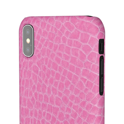 Snap Non Leather Pink Color Pattern Gift for Her Cute Phone Cases for Samsung Galaxy S24, S23, S22, S21, S20, Plus, Ultra, Iphone 16, 15, 14, Pro and Max - Studio40ParkLane