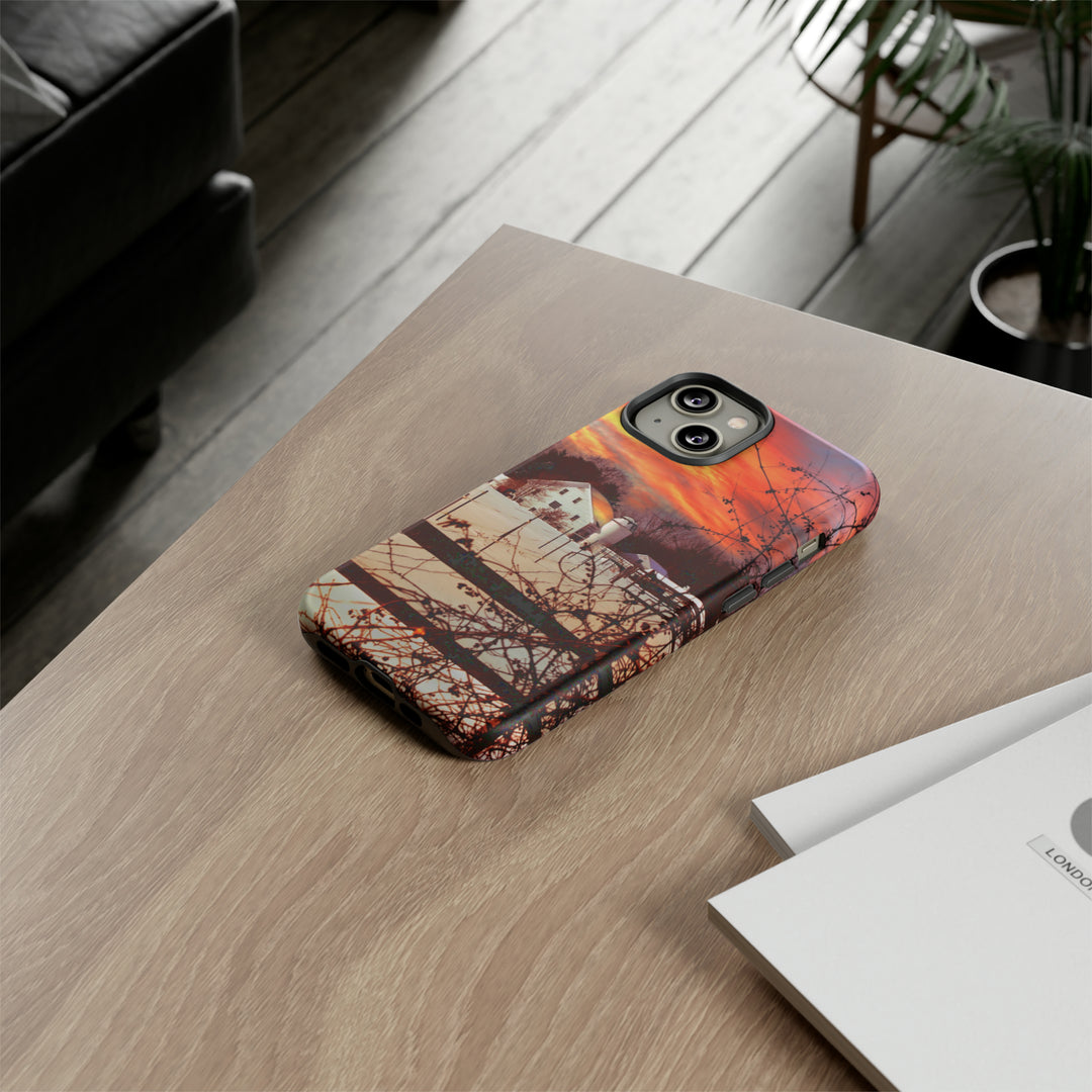 Cool Phone Case | Winter Sunset, For iPhone 15 Case | iPhone 15 Pro Case, Iphone 14 Case, Iphone 14 Pro Max Case, Protective Iphone Case - Studio40ParkLane
