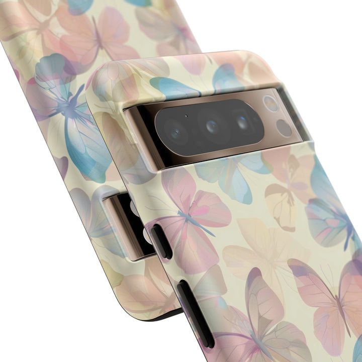 Cute Samsung Case | Cool Iphone Case | Summer Pastel Butterflies, Samsung S24, S23, S22, S21, IPhone 15 Case | Iphone 14 Case, Iphone 13 Case - Studio40ParkLane