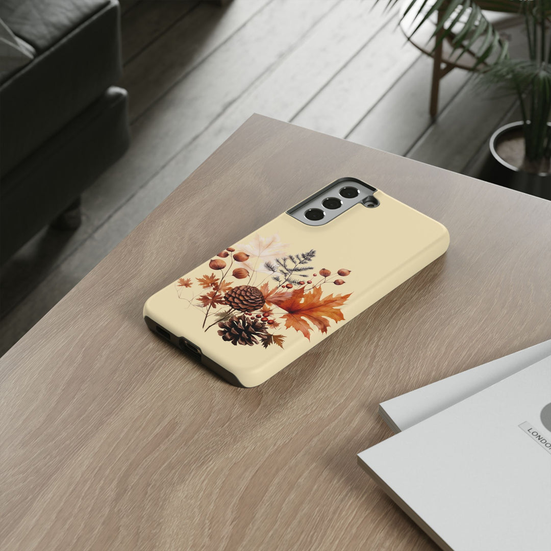 Fall Leaves Foliage Cute Phone Case for, Samsung Galaxy S24, S23, S22, S21, IPhone 16 Case | Iphone 15, Iphone 14, IPhone 13 Case Mom Dad Gift - Studio40ParkLane