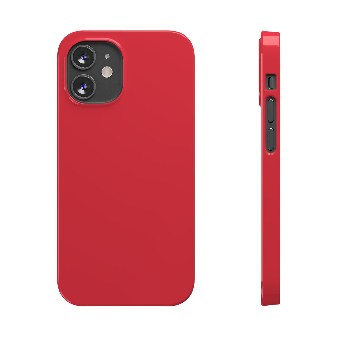 Slim Red Rouge Gift for Her Aesthetic Cute Phone Case for Iphone 16 - | iPhone 15 Pro Max Case | iPhone 14 Case 13 12 11 10 9 8 7 - Studio40ParkLane